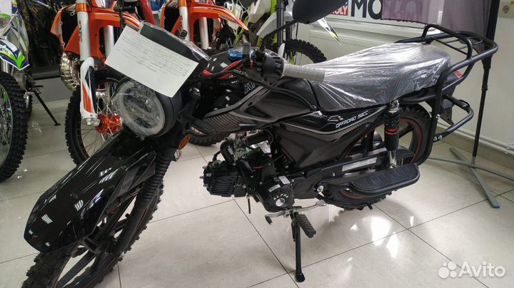 Мопед Alpha offroad M-11 LUX+ (LED)