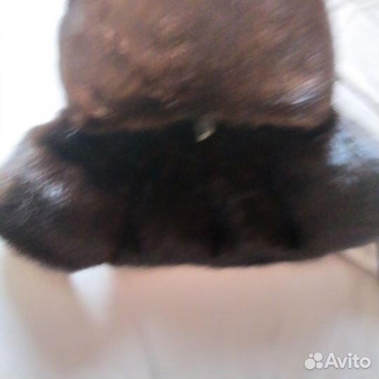 Норковая шапка мужская