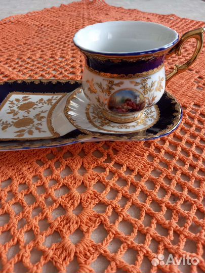 Кофейная пара Мадонна, кобальт