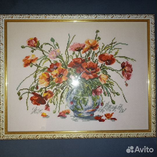 Картина, вышивка крестиком 