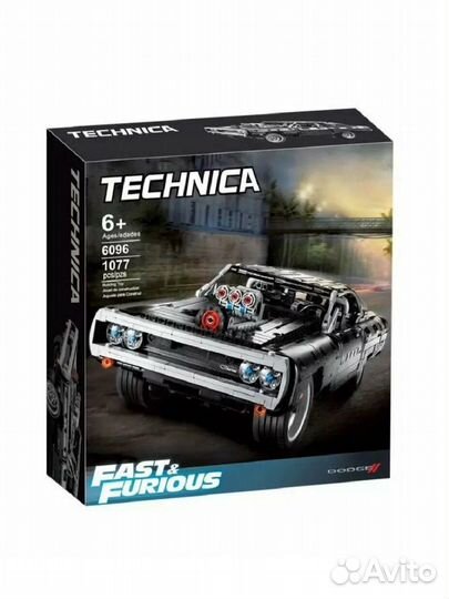 Кoнcтpуктор Dodge Charger Доминика Торетто 6096