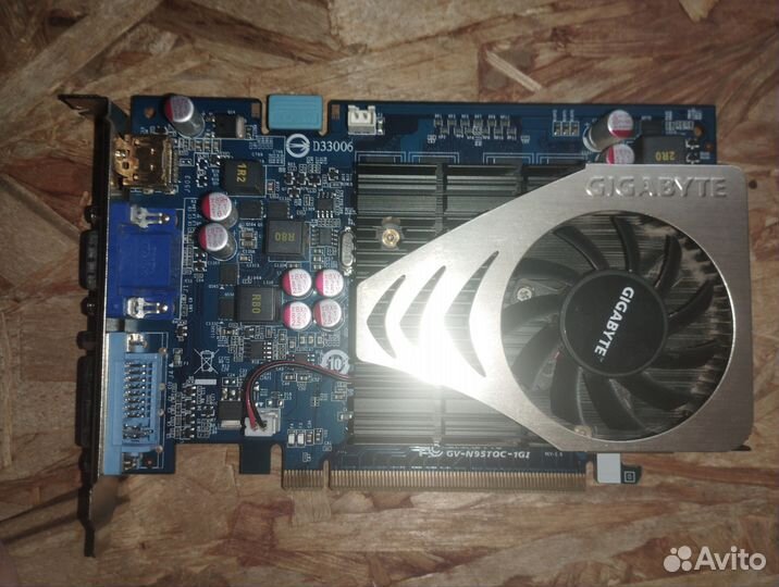 Видеокарта Gigabyte nvidia GeForce 9500