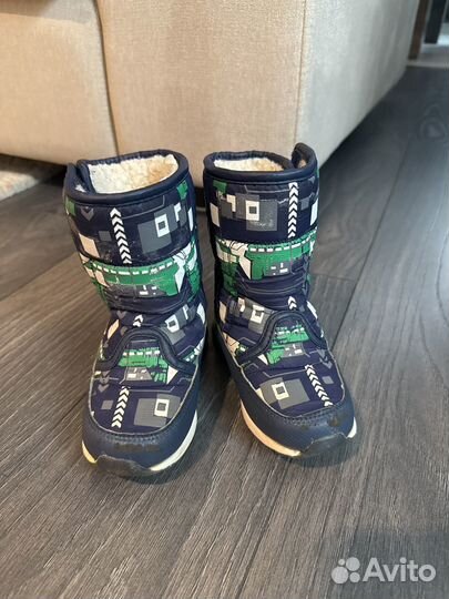 Сапоги зимние для мальчика 25