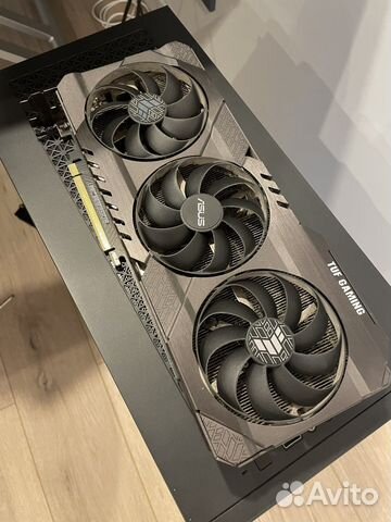 Видеокарта Asus tuf gaming rtx 3070 купить в Москве | Электроника | Авито
