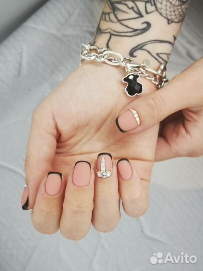 Наращивание ногтей маникюр педикюр