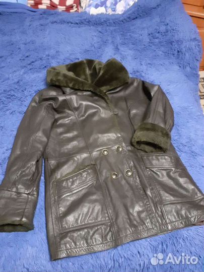 Куртка кожаная женская