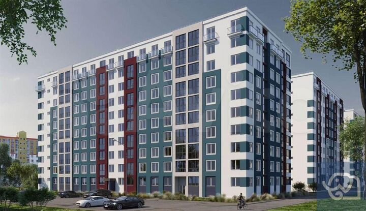 1-к. квартира, 33,3 м², 8/9 эт.