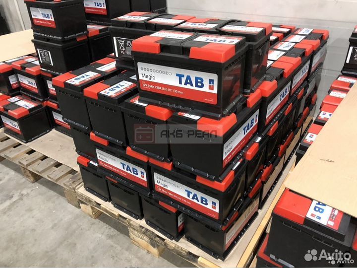 Аккумулятор 75Ah Новый