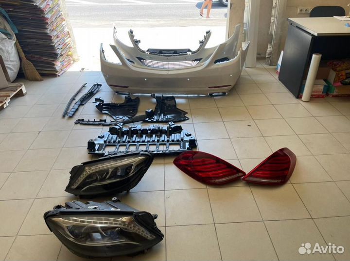 Фара LED передняя левая Mercedes S W222 2013