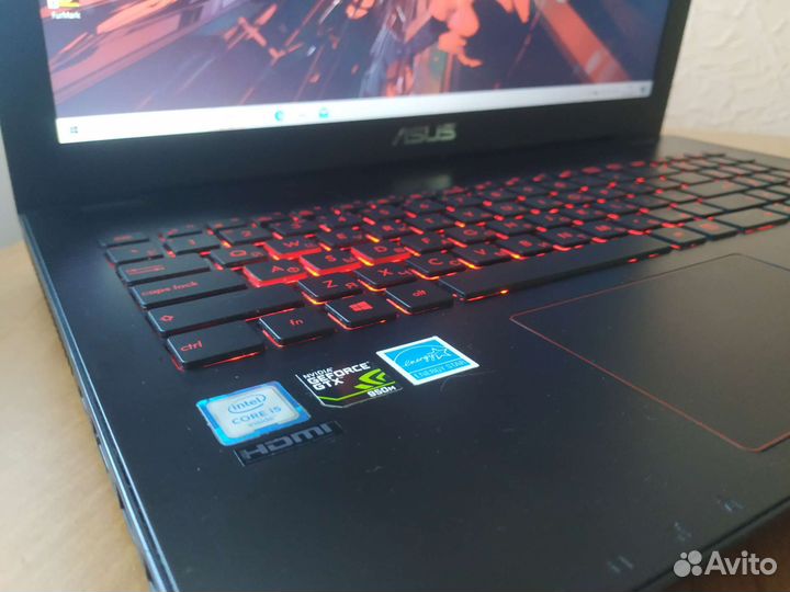 Игровой ноутбук asus rog
