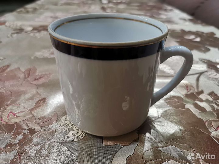 Фарфор СССР чайная пара в горох и другие