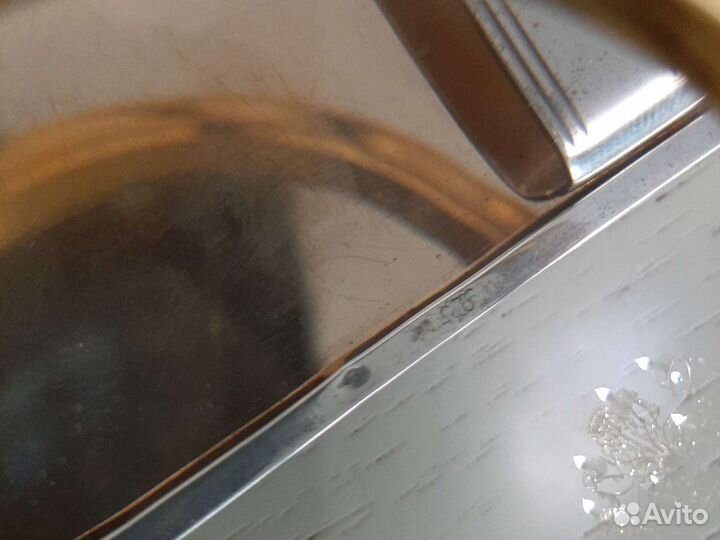 Портсигар серебряный 925 пробы