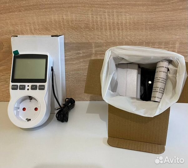 Терморегулятор/термостат в розетку с датчиком