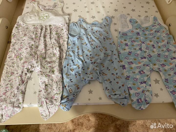 Детские вещи пакетом 56-80