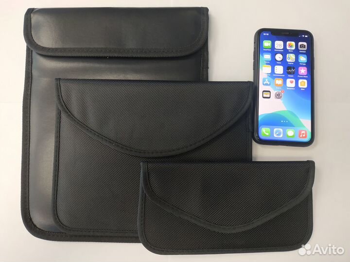 Экранирующий чехол-глушилка подавитель связи