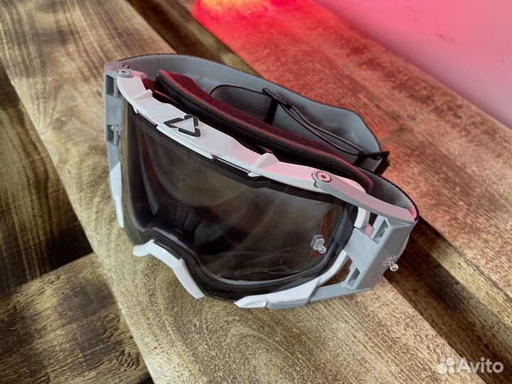 Очки Leatt Velocity 6.5 White Light Grey 58