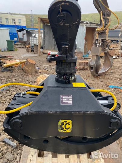 Грейфер для леса. Бревно захват