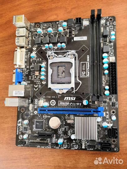 Материнская плата сокет 1155 нераб