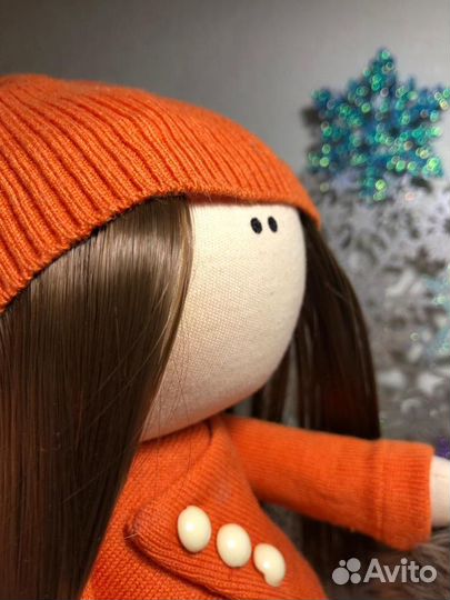 Интерьерная кукла ручной работы