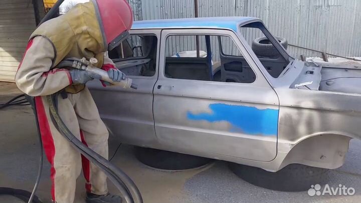 Абразивный песок