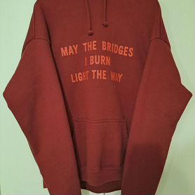 В наличии худи vetements may the bridges (redwave)