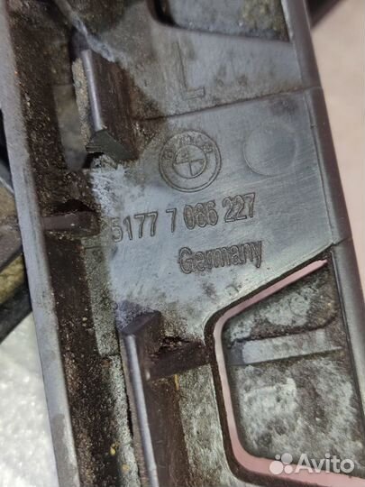 Крепление переднего бампера bmw 5 e60