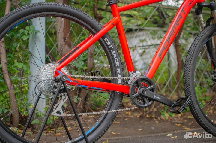 Велосипед горный Format 1414 d-29 2x8 (2021) M кра