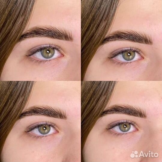 Коррекция и окрашивание бровей