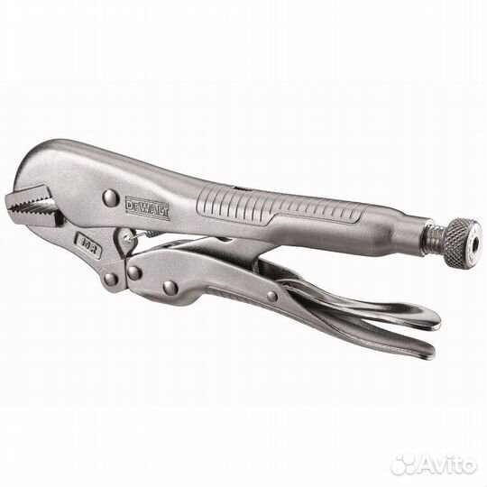 Плоскогубцы Dewalt 10R Straigt Jaw Locking Pliers