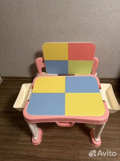 Детский стол и стулья lego