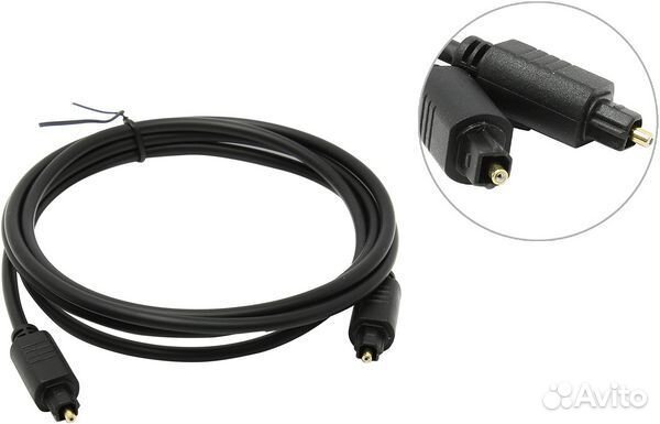 Кабель оптический vcom CV905-1.5M ODT 1,5м Toslink -M) Toslink -M