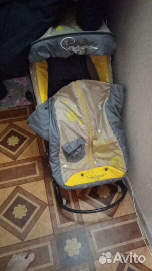 Детские санках коляска