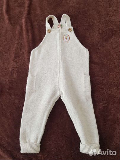 Вязанный полукомбинезон