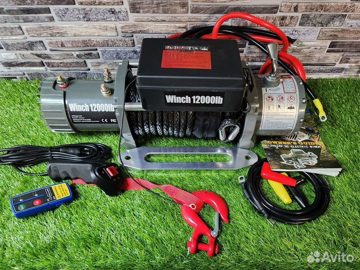 Электрическая лебёдка Electric Winch 12000lbs (5,5