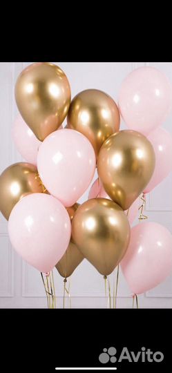 Воздушные гелевый шары Хром 150 1шт