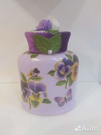 Банка декупаж