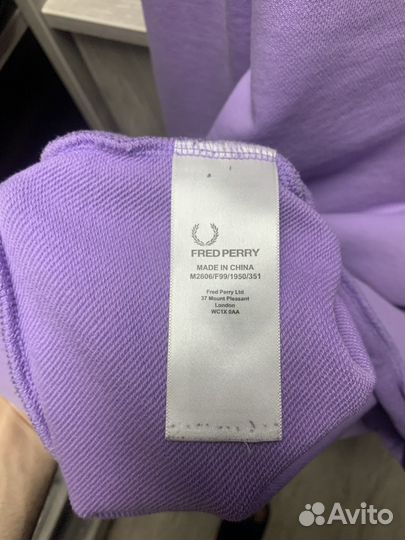 Fred perry свитшот