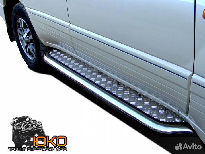 Защита порогов Lexus LX 470