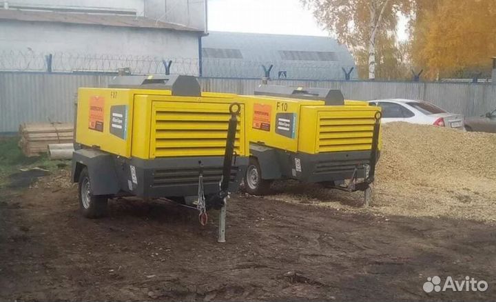 Аренда дизельного пескоструйного компрессора