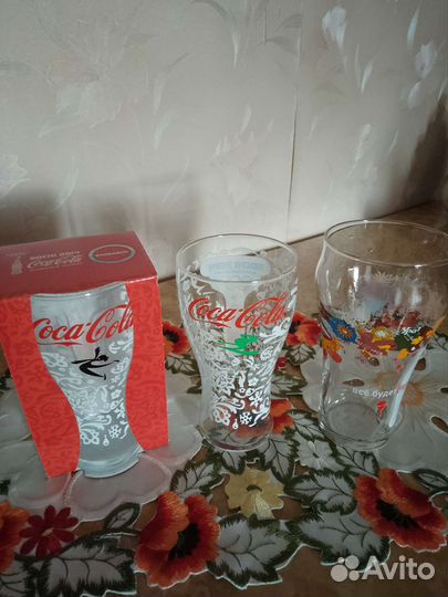 Новые стаканы Кока Кола