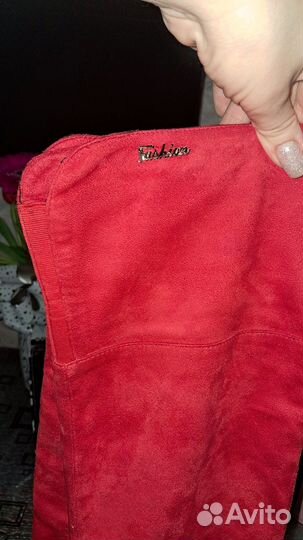 Сапоги ботфорты женские