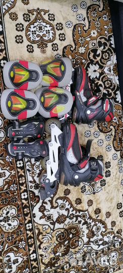 Роликовые коньки детские раздвижные