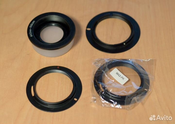 Переходник с М42 на Canon, Nikon, Sony, Pentax