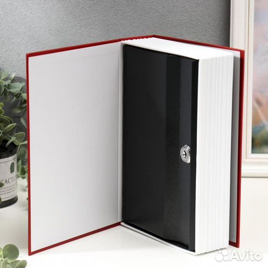 Сейф-книга 'Ревизор', 5,5х15,5х24 см, ключевой зам