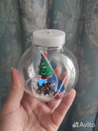 Новогодние ёлочные игрушки, диско шары