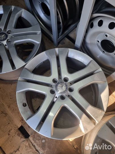 Диски литые на Merсedes, б/у, R19, 5х112