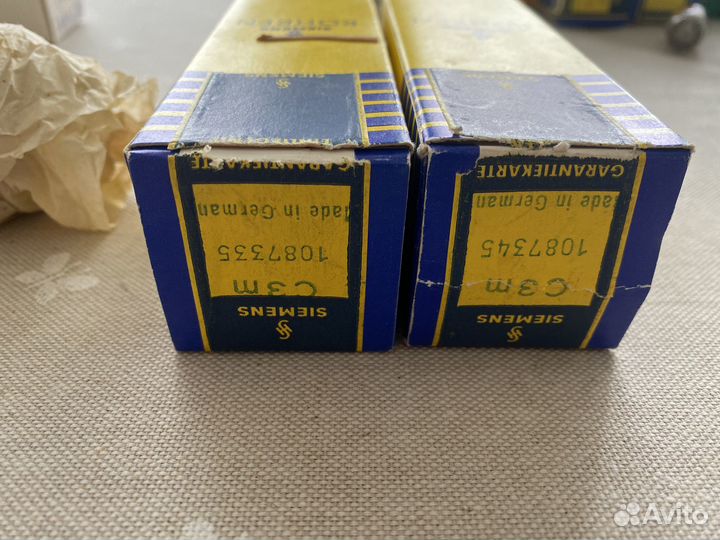 Радио Лампа Siemens C3M -4 шт, новые