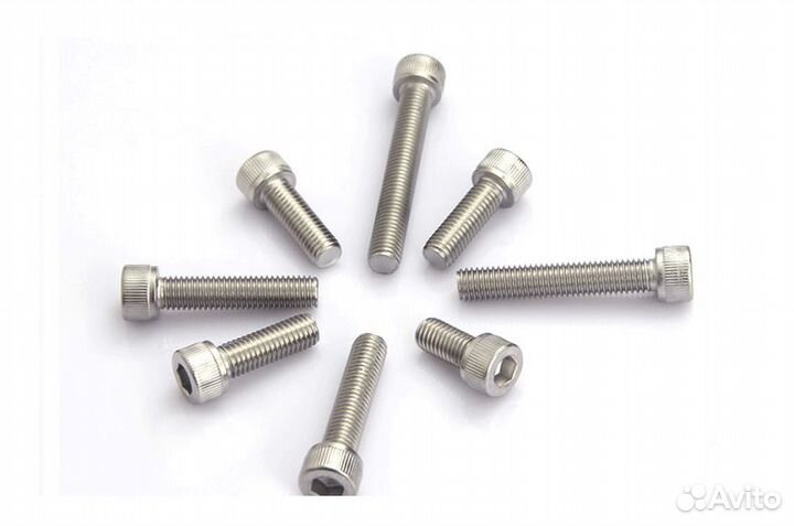 Винт М8x16 мм А2 DIN 912 нержавеющая сталь