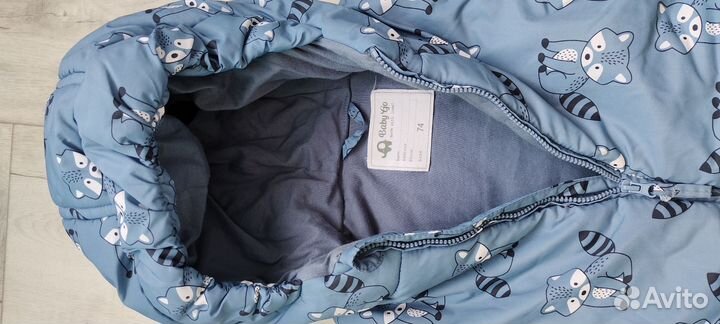 Комбинезон демисезонный 74