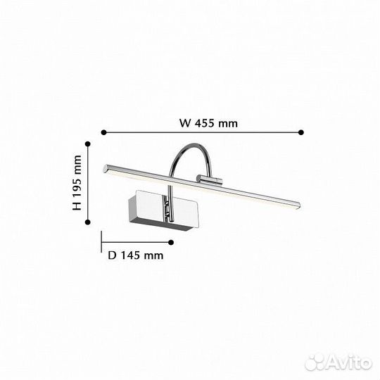 Подсветка для картины Favourite Strenuus 2431-1W